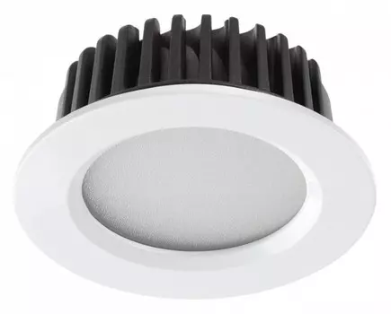 Встраиваемый светодиодный светильник Novotech Spot Drum 357600