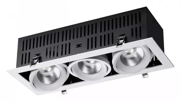 Встраиваемый светодиодный светильник Novotech Spot Gesso 358442