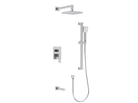Душевой комплект Rush Thira TR3635-60 С ВНУТРЕННЕЙ ЧАСТЬЮ, хром
