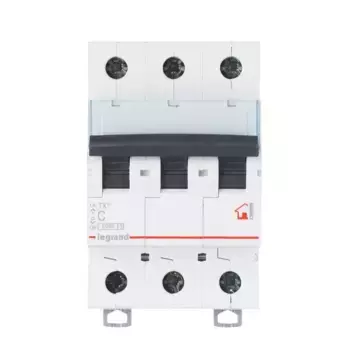 Выключатель автоматический модульный Legrand TX3 6000 3П 6А 6кА AC 404053
