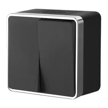 Выключатель двухклавишный влагозащищенный Werkel Gallant 4690389164286 W5020235