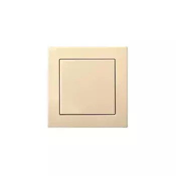 Выключатель одноклавишный Liregus Epsilon бежевый 28-0571