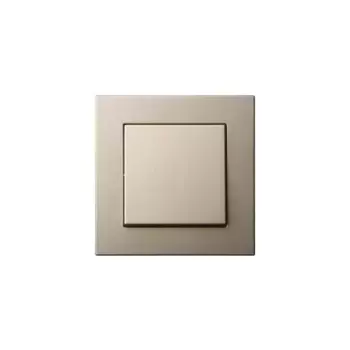 Выключатель одноклавишный Liregus Epsilon шампань 28-3000