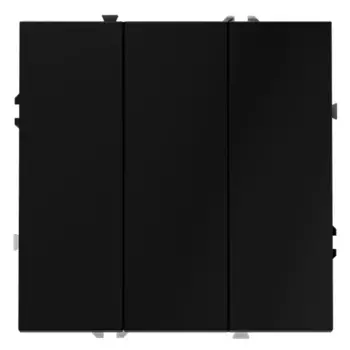 Выключатель трехклавишный Voltum S70 VLS030108