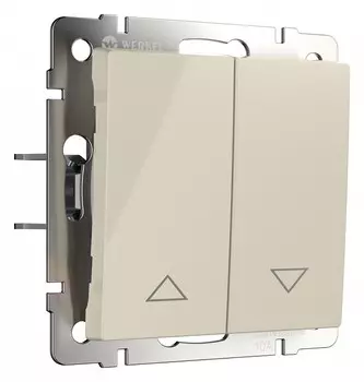 Выключатель жалюзи Werkel слоновая кость W1124503 4690389155642