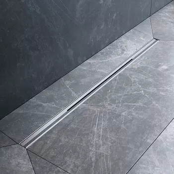 Душевой трап (лоток) AM.PM MasterFlow Slim line 80 см, сталь матовая