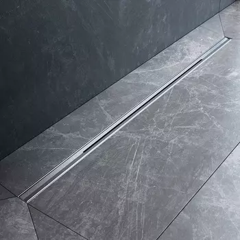 Душевой трап (лоток) AM.PM MasterFlow Slim line 100 см, сталь матовая
