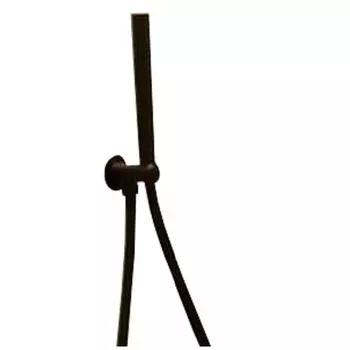 Webert AC0982560 Opera Душевой гарнитур с однорежимным ручным душем и водорозеткой, total black