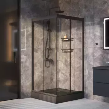 WK90EO Gem Комплект ограждение 90*90 квадрат, черный