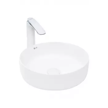 Раковина накладная Weltwasser Elbach 35.5х35.5 10000004644 белый матовый