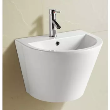 WW SK Арт. MERZBACH 006 GL-WT Раковина подвесная белая глянец