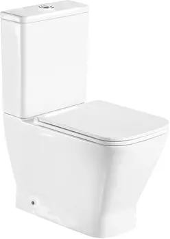 Унитаз-компакт Weltwasser Rotbach 001 с бачком и сиденьем микролифт, белый глянец