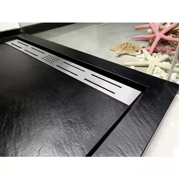Поддон для душа WeltWasser TRS STONE-BL 140х80 10000004383 черный