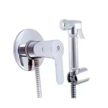 ZA047/1 ZAMBEZI - смеситель для биде с душем (металл), скрытый монтаж