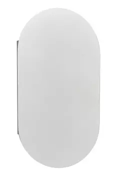 Зеркало-шкаф Aquaton Оливия 50 R белый глянцевый