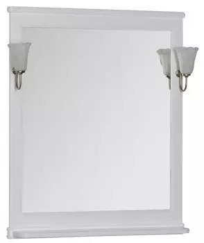 Зеркало Aquanet Валенса 80 белое