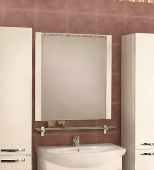 Зеркало AQUATON Ария 80 белое