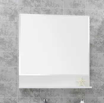 Зеркало Aquaton Инди 80 белый