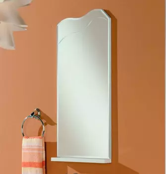 Зеркало Aquaton Колибри 45 белый