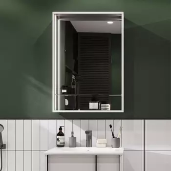 Зеркало AQUATON Ривьера 60 с подсветкой и полкой