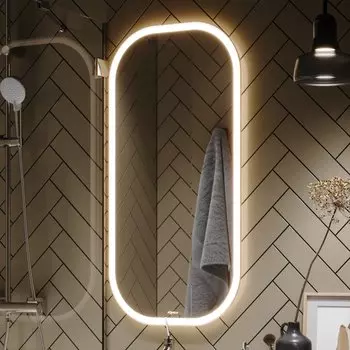 Зеркало Aqwella Soul 55 с подсветкой, с подогревом