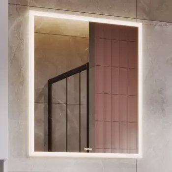 Зеркало Aqwella Vision 80 с подсветкой, с подогревом