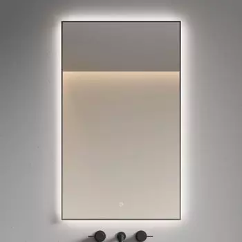 Зеркало Armadi Art 569 60 с подсветкой, диммером, с антизапотевателем, матовое черное