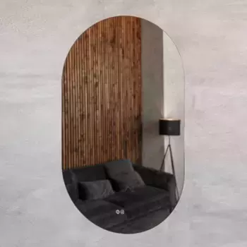 Зеркало Art&Max Torino 50х90 с подсветкой, с подогревом