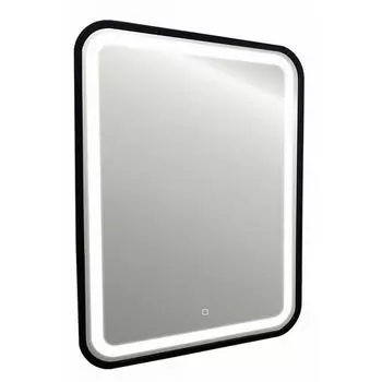Зеркало Azario Мальта 60х80 черный (ФР-00002427)