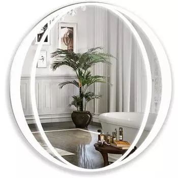 Зеркало Azario Oslo 77х77 (LED-00002527)