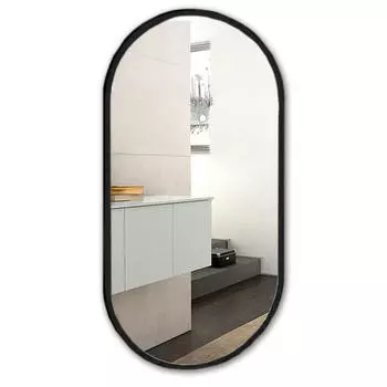 Зеркало Azario Виола 50х100 черный (ФР-00002431)