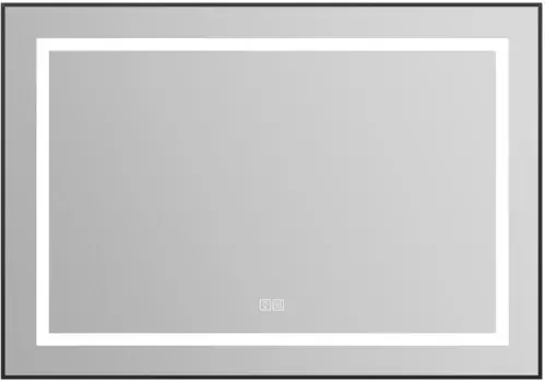 Зеркало BelBagno Kraft 98.5х68.5 с подсветкой, подогревом, черный (SPC-KRAFT-985-685-TCH-WARM-NERO)