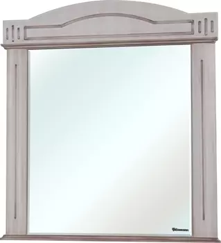 Зеркало Bellezza Аллегро Люкс 120 бежевый патина темный орех