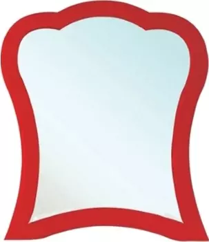 Зеркало Bellezza Грация 90 красное