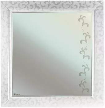 Зеркало Bellezza Маргарита 75 белое