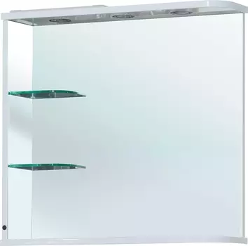 Зеркало Bellezza Рио L 70 белое