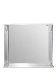 Зеркало без подсветки MIXLINE Людвиг-80 патина серебро (533040)