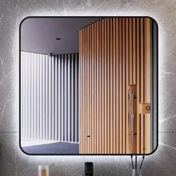 Зеркало BOND Loft 80х80 с подсветкой