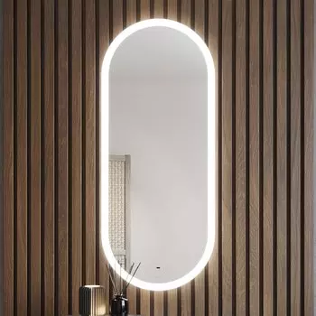Зеркало BOND Oval 50х120 с подсветкой