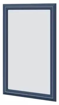Зеркало Caprigo Metropol 70х110 синий матовый, морская волна