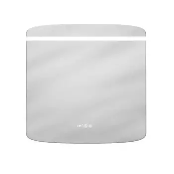 Зеркало Caprigo Софт 80х80 с подсветкой, подогревом, и часами