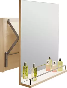 Зеркало Cersanit Smart 50 выдвижное, ясень