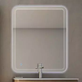 Зеркало Cezares 44998 c LED-подсветкой touch system 74х90