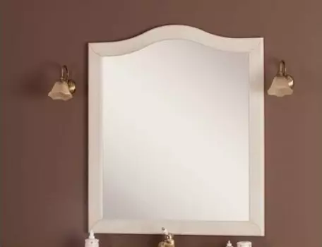 Зеркало Cezares Rubino 100 светлое дерево