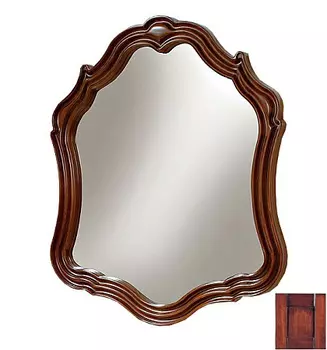 Зеркало Cezares Topazio 90 темное дерево