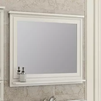 Зеркало Comforty Феррара 100 с полкой