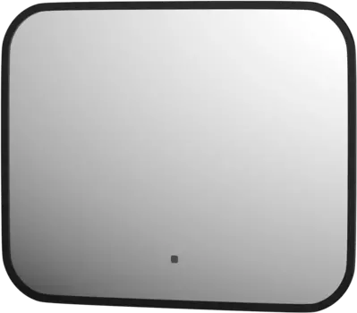 Зеркало Defesto Aura DF 2961RH 50x40, с нейтральной подсветкой, инфракрасный выключатель, черное