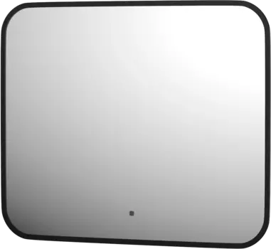Зеркало Defesto Aura DF 2963RH 60x50, с нейтральной подсветкой, инфракрасный выключатель, черное