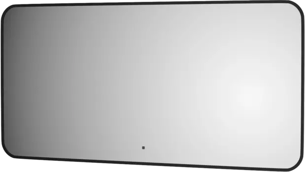 Зеркало Defesto Aura DF 2968RH 120x60, с нейтральной подсветкой, инфракрасный выключатель, черное
