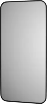 Зеркало Defesto Aura DF 2975 50x100, с теплой подсветкой, без выключателя, черное